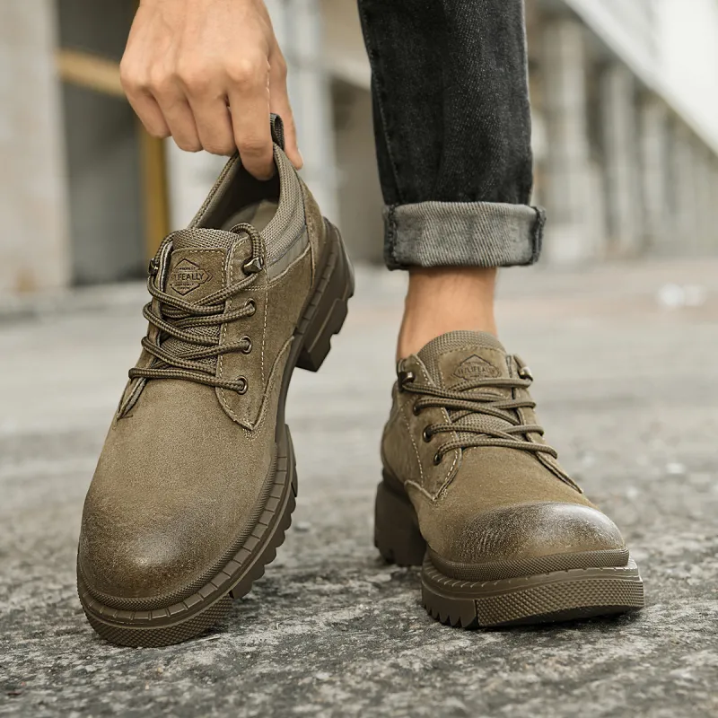HLA Slip-Resistant Ankle-Length Outdoor Boots Men's-12