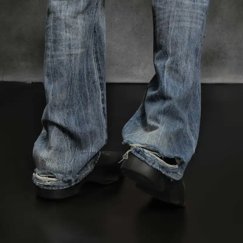 GNOMESHGH Jeans Unisex Denim Blue-9