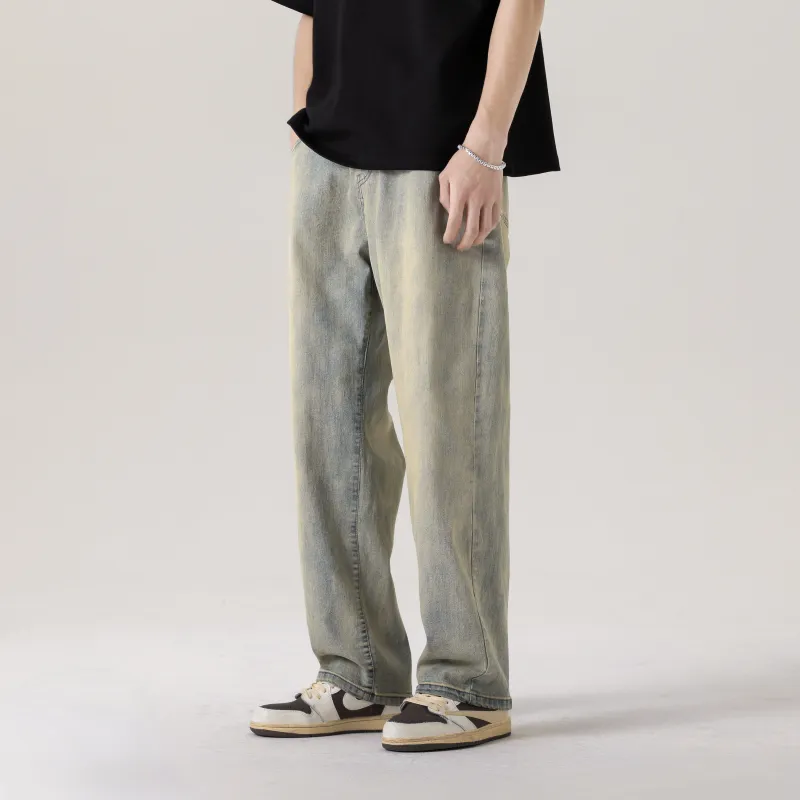 GNOMESHGH Jeans Unisex Yellow Mud-38