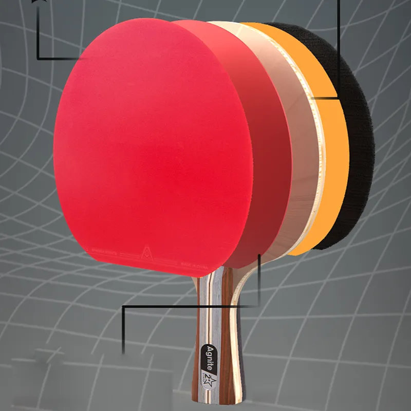 Deli Ping Pong Paddles Unisex All Wood-2