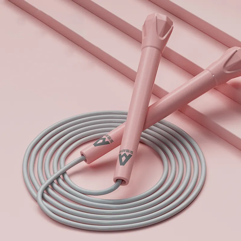 Deli Aerobic Fat Reduction Non Countable Jump Ropes Adults PVC Cord, Plastic Controller 3m-12