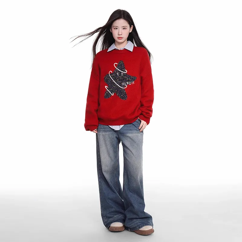 Princess Berdele Sweater Women's Red-5