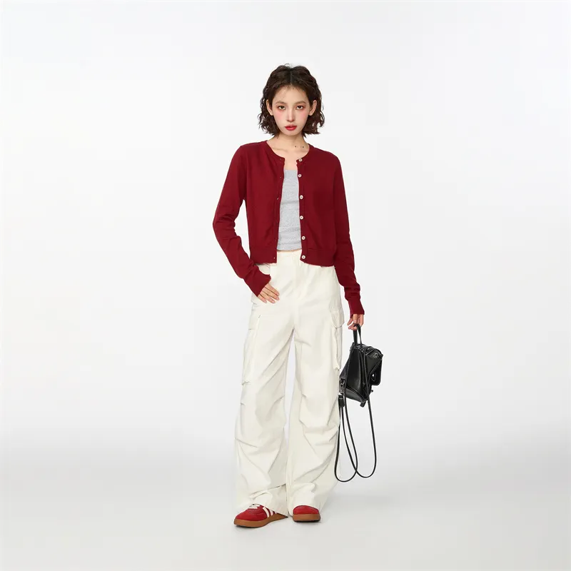 Princess Berdele Knitwear Women's Red-4