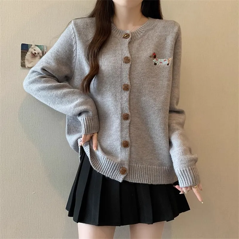 Princess Berdele Knitwear Women's Gray-4