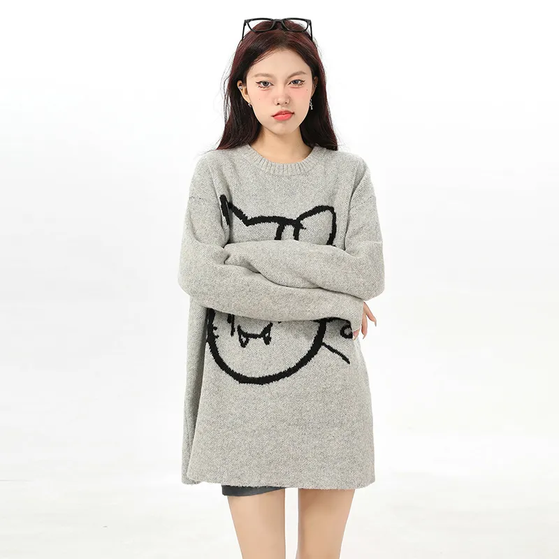 Princess Berdele Knitwear Women's Gray-2