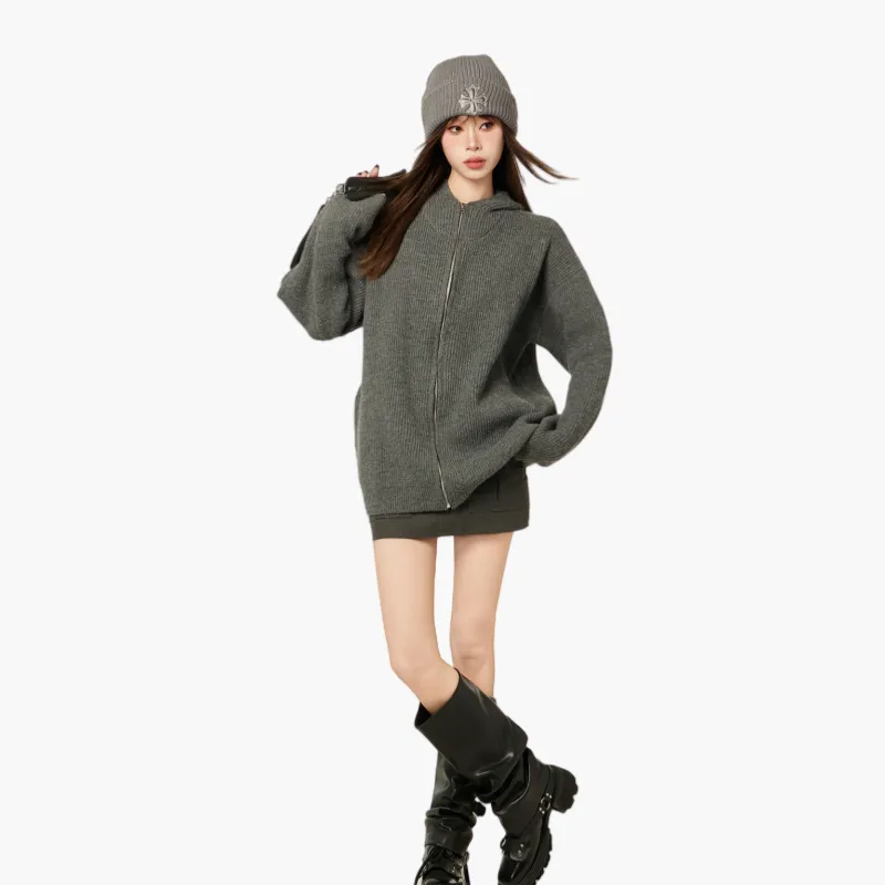 Princess Berdele Knitwear Women's Gray-6