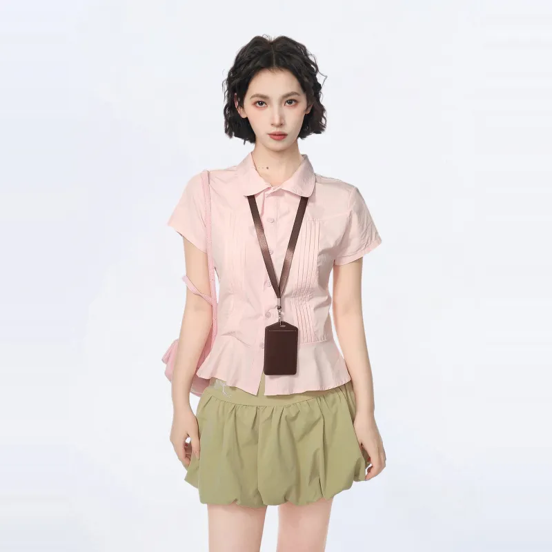 Princess Berdele Shirts Women's Pink-2
