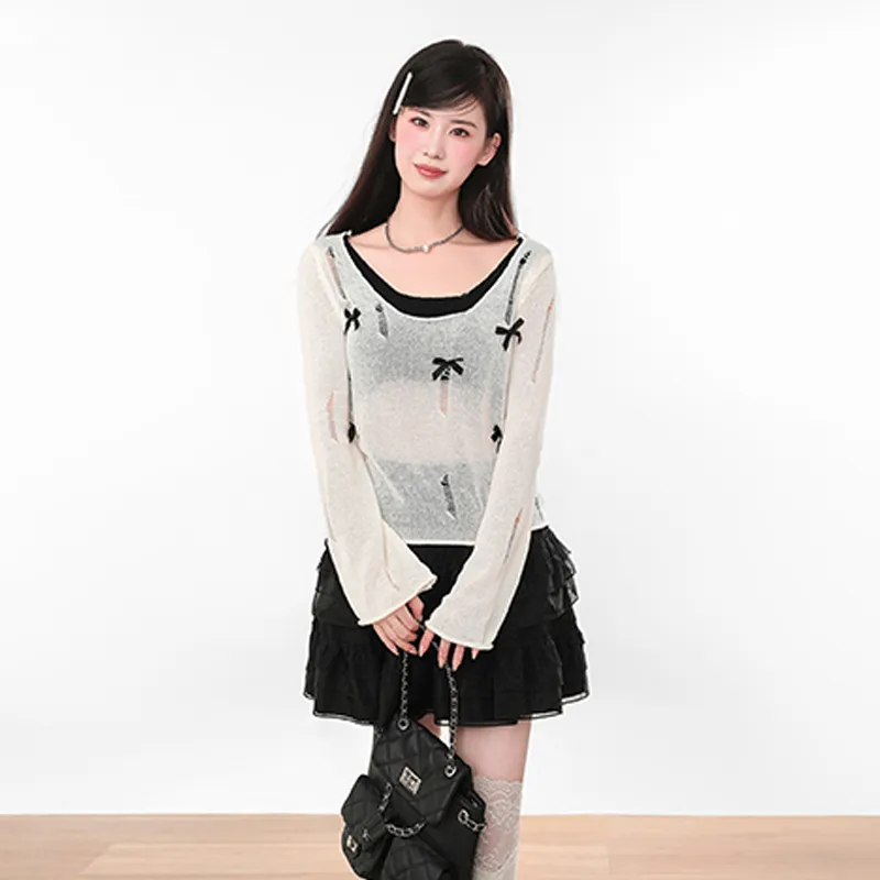 Princess Berdele Knitwear Women's White-6