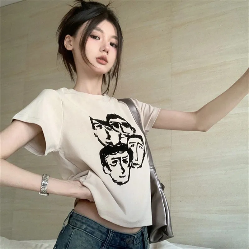 Princess Berdele T Shirt Women's Beige Apricot-0