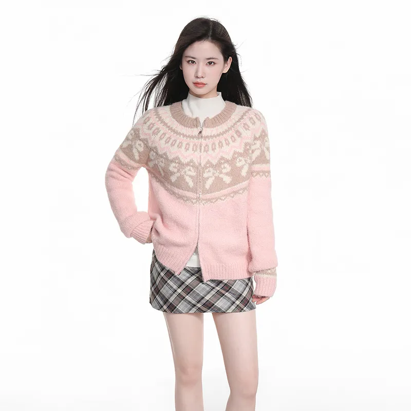 Princess Berdele Knitwear Women's Pink-2