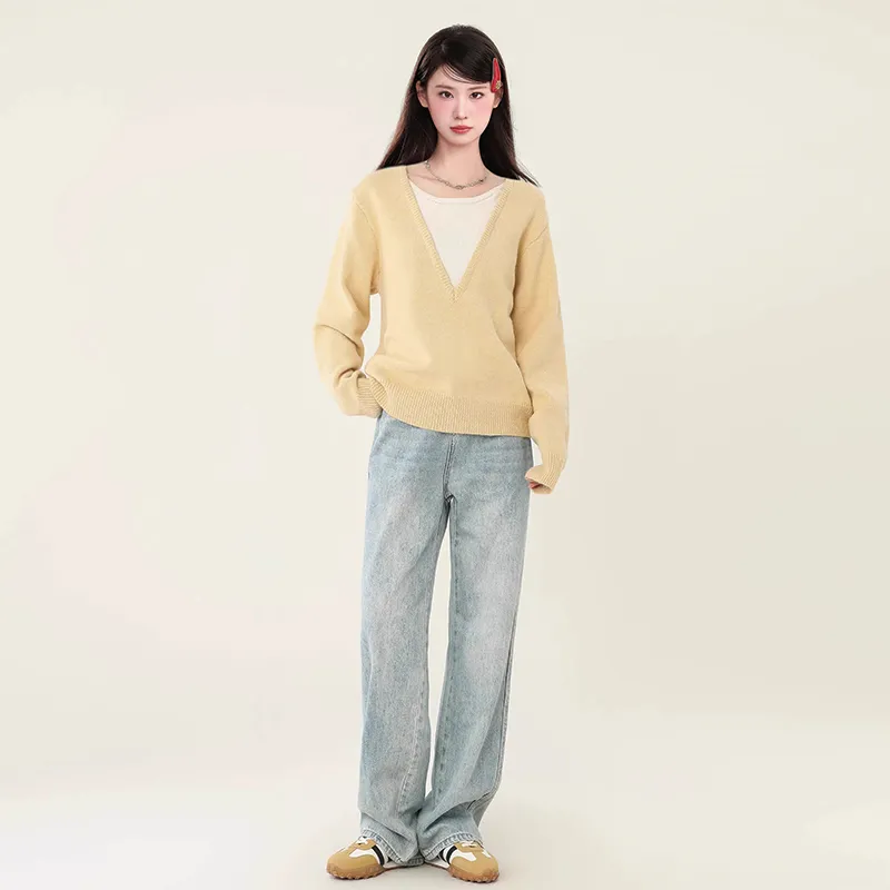 Princess Berdele Knitwear Women's Yellow-3