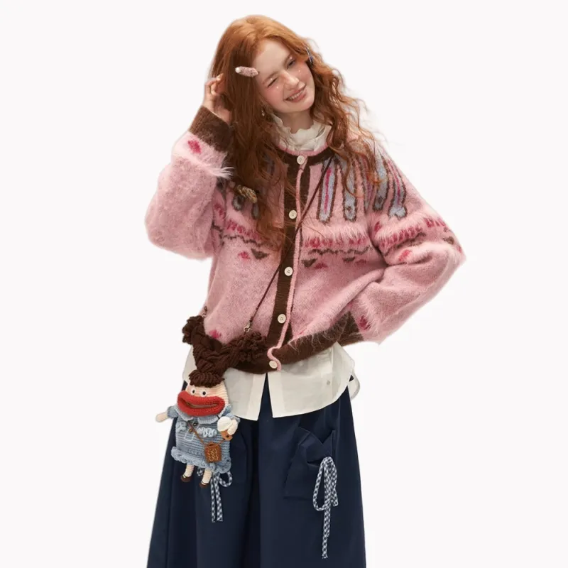 Princess Berdele Sweater Women's Pink-3