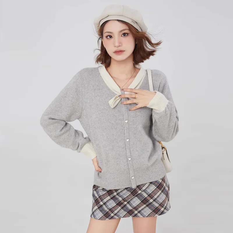 Princess Berdele Knitwear Women's Gray-5