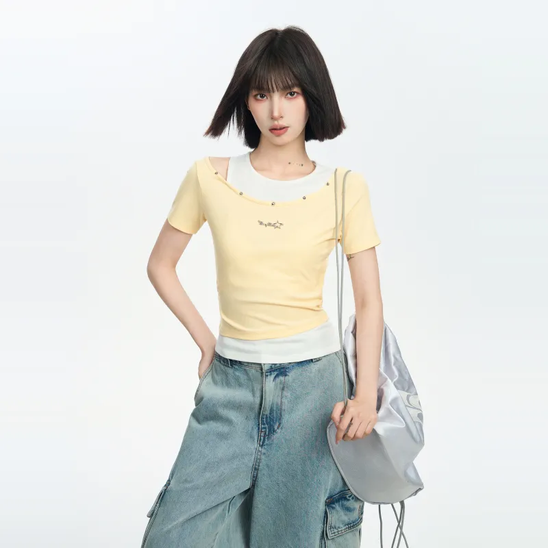 Princess Berdele Set in Sleeve T Shirt Women's-1