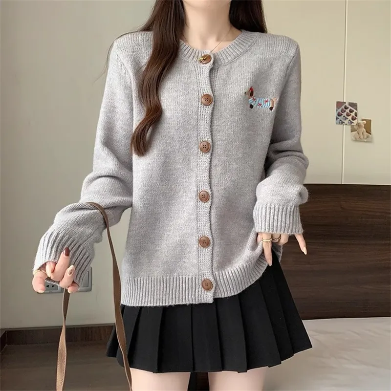 Princess Berdele Knitwear Women's Gray-5