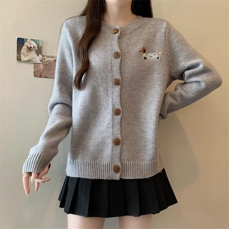 Princess Berdele Knitwear Women's Gray-2