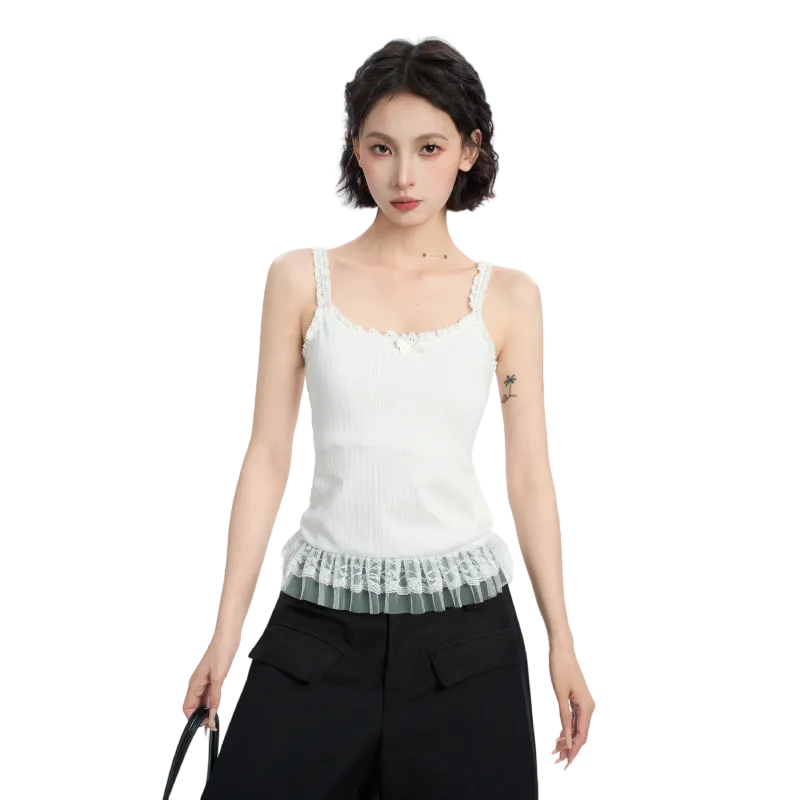 Princess Berdele Camisole Women's White+Giveaway-1