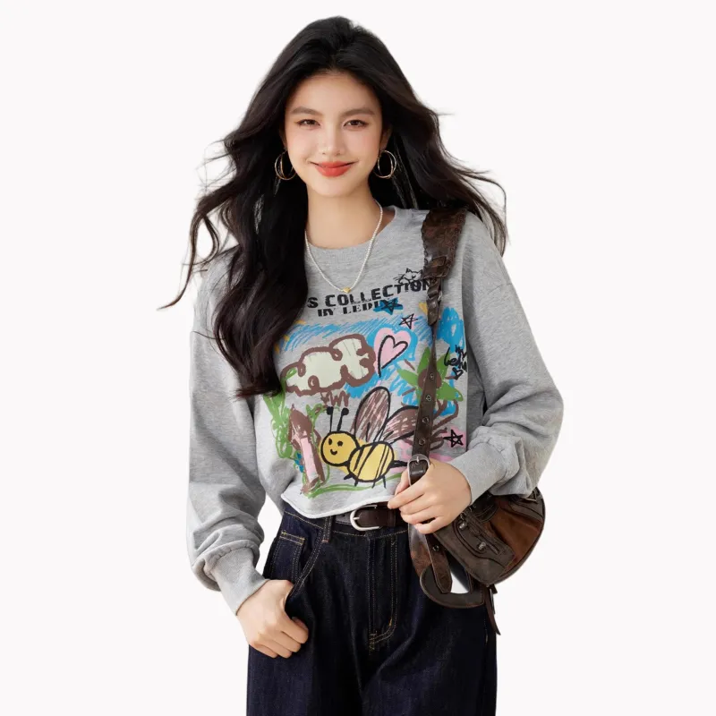 Princess Berdele Sweatshirt Women's Gray-5