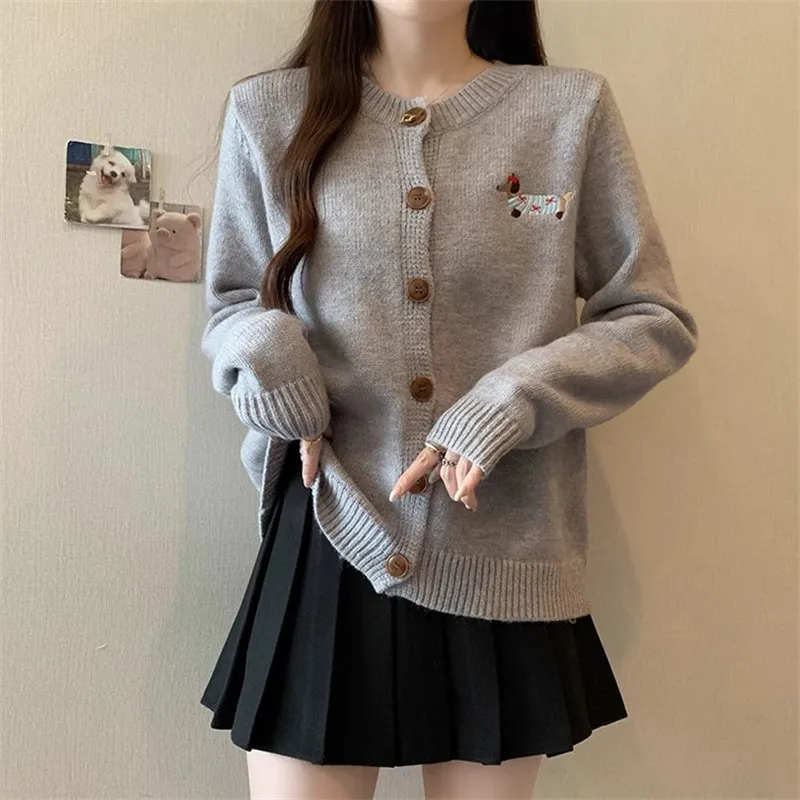 Princess Berdele Knitwear Women's Gray-3
