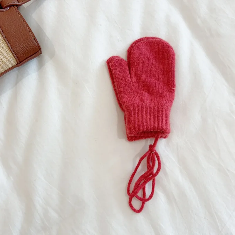 Moore Joan Yarn Knit Gloves Kids'-19