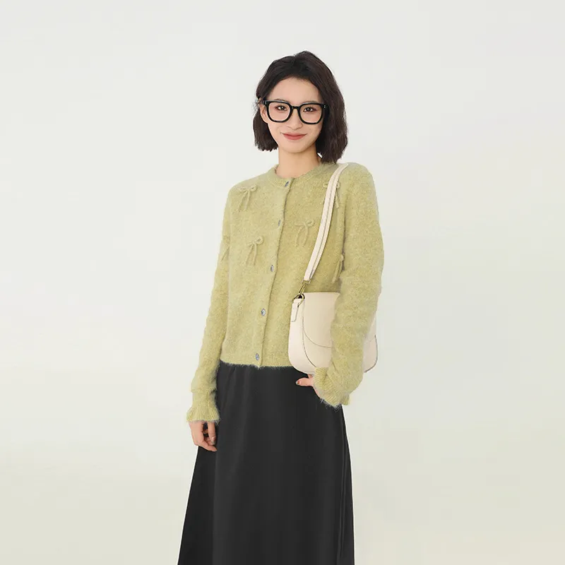 Princess Berdele Knitwear Women's Apricot Yellow-1