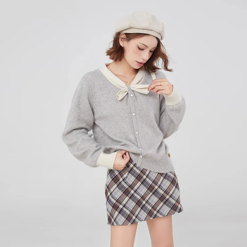 Princess Berdele Knitwear Women's Gray-4
