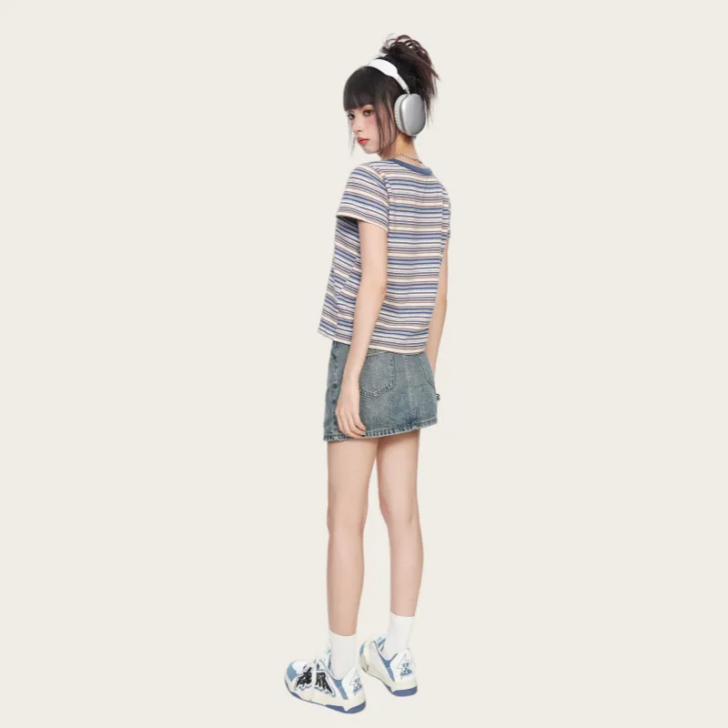 Princess Berdele T Shirt Women's Stripes-0