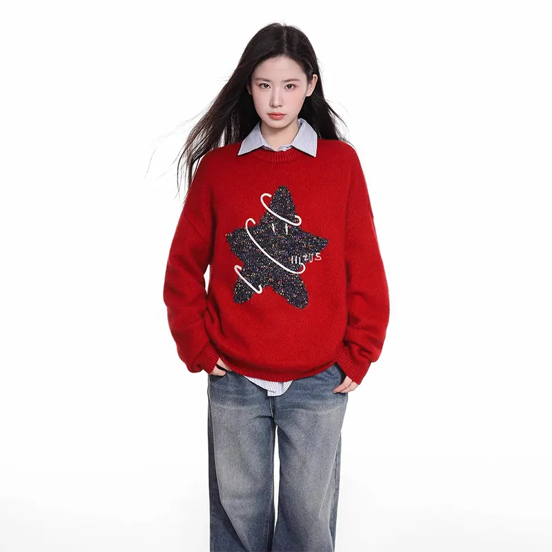 Princess Berdele Sweater Women's Red-4