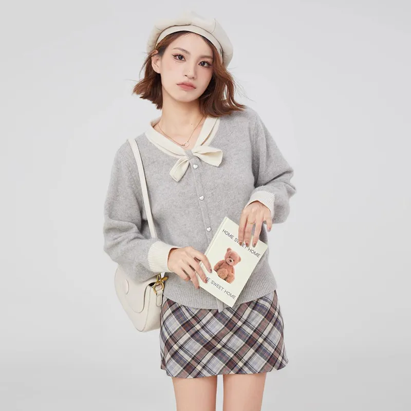 Princess Berdele Knitwear Women's Gray-2