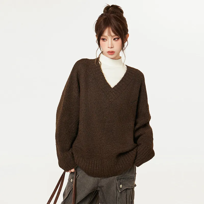 Princess Berdele Sweater Women's Coffee-1