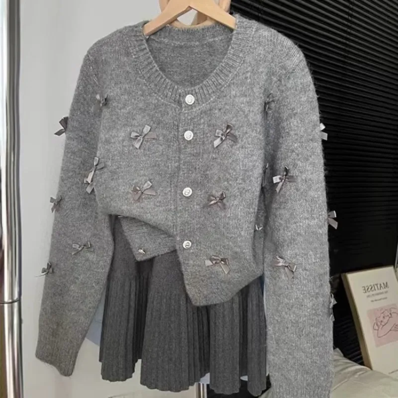 Princess Berdele Knitwear Women's Gray-3