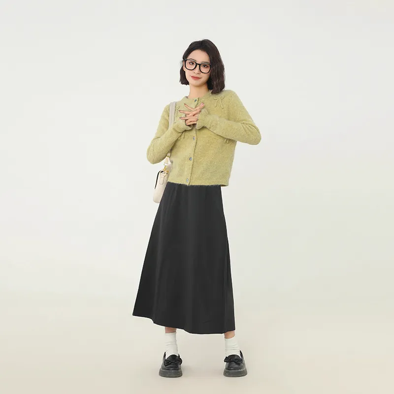 Princess Berdele Knitwear Women's Apricot Yellow-3