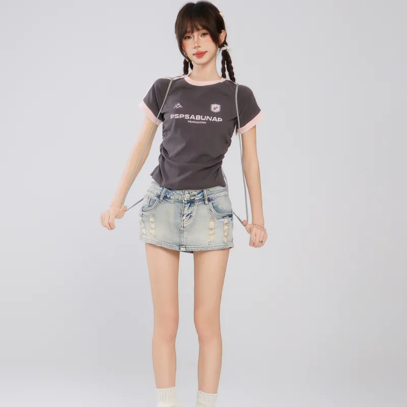 Princess Berdele T Shirt Women's Dark Gray-1