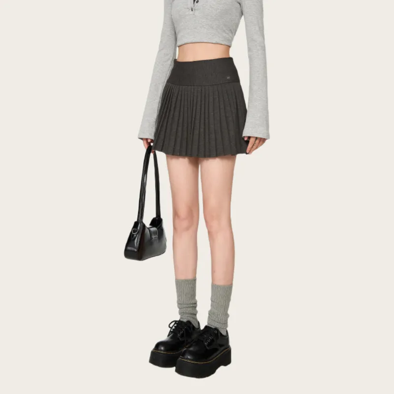 Princess Berdele Casual Short Skirts Women's Dark Gray-2