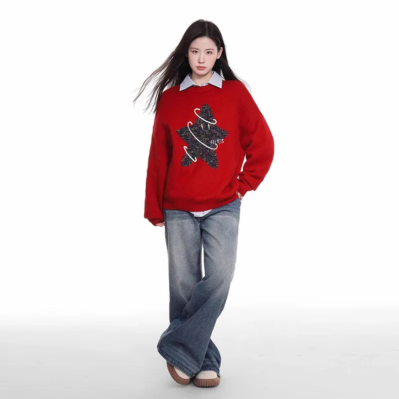 Princess Berdele Sweater Women's Red-3