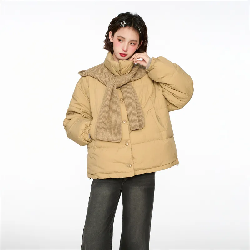 Princess Berdele Puffer Jacket Women's Khaki-3