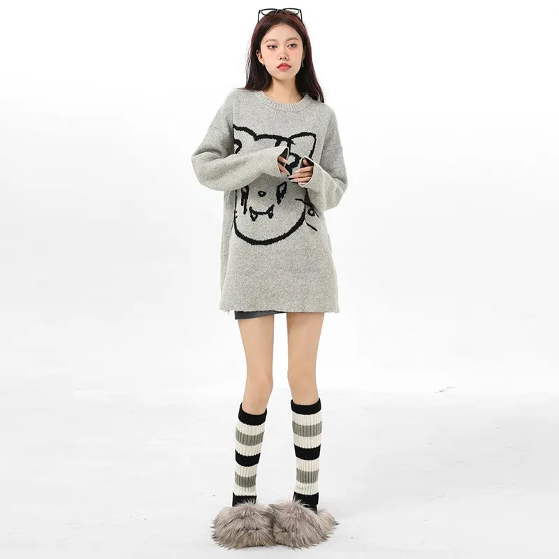 Princess Berdele Knitwear Women's Gray-3
