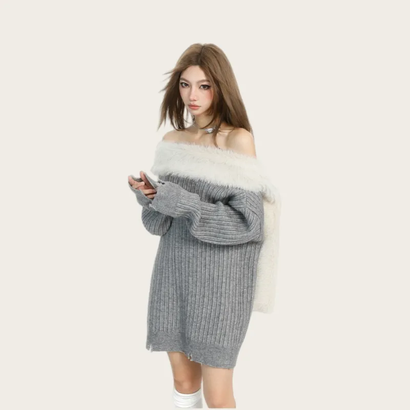 Princess Berdele Knitwear Women's Gray-2