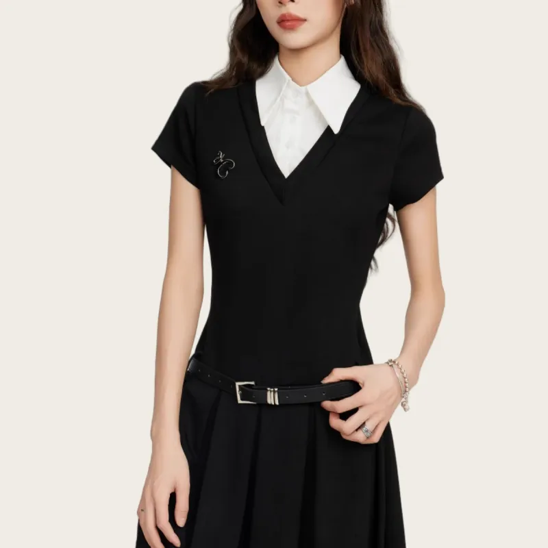 Princess Berdele Short Sleeved Dress Women's-2