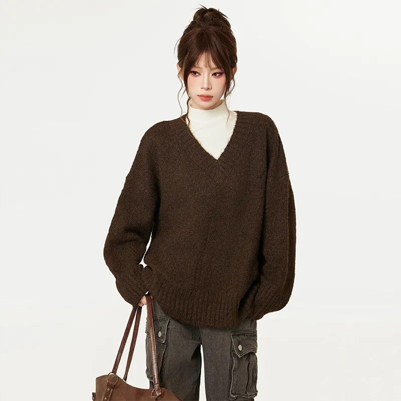 Princess Berdele Sweater Women's Coffee-4