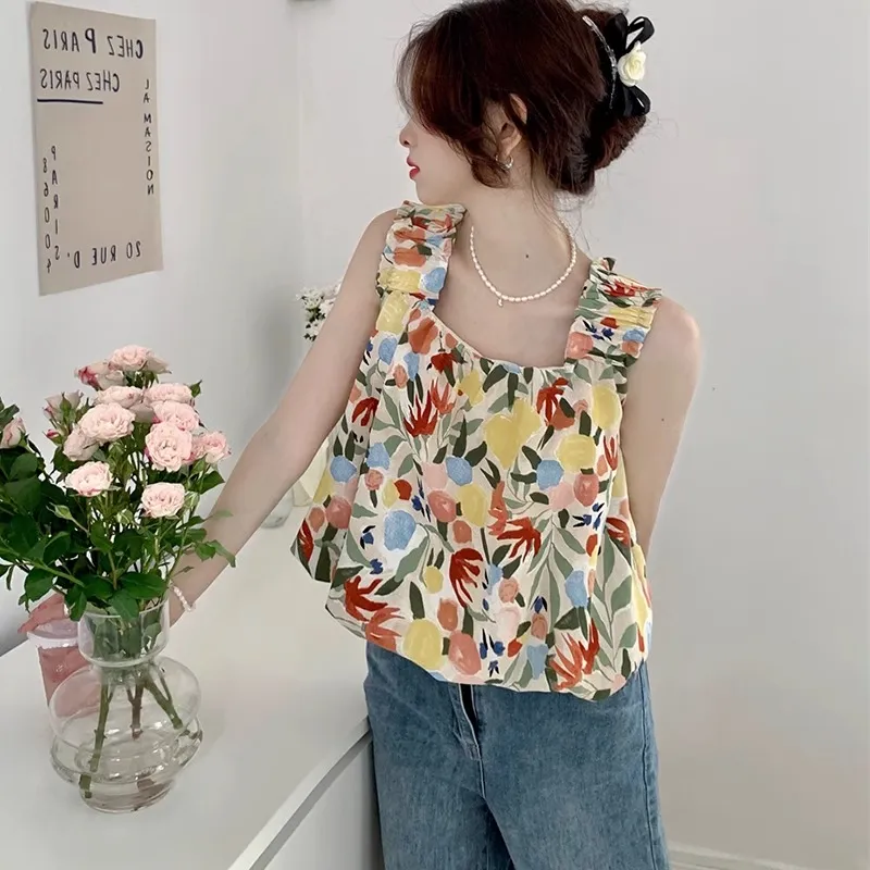 Princess Berdele Camisole Women's Floral Top+Giveaway-2