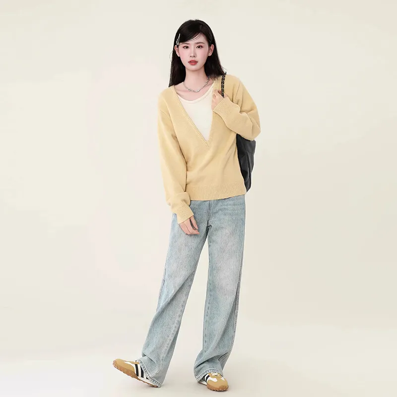 Princess Berdele Knitwear Women's Yellow-2