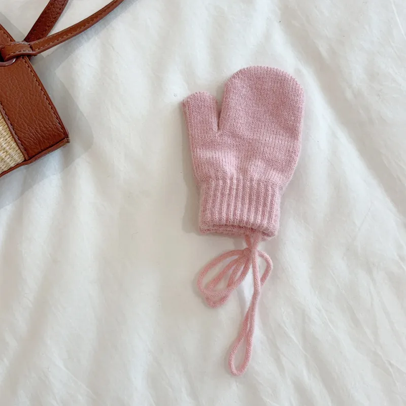 Moore Joan Yarn Knit Gloves Kids'-3