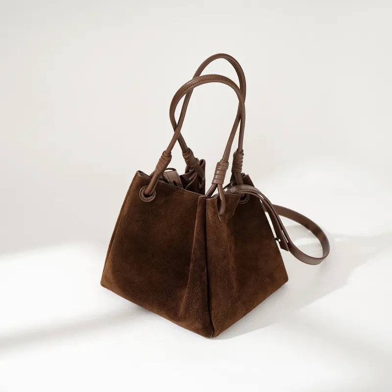 COURONNE Anti velvet Cowhide Shoulder Bag Regular Women's Multicolor-7