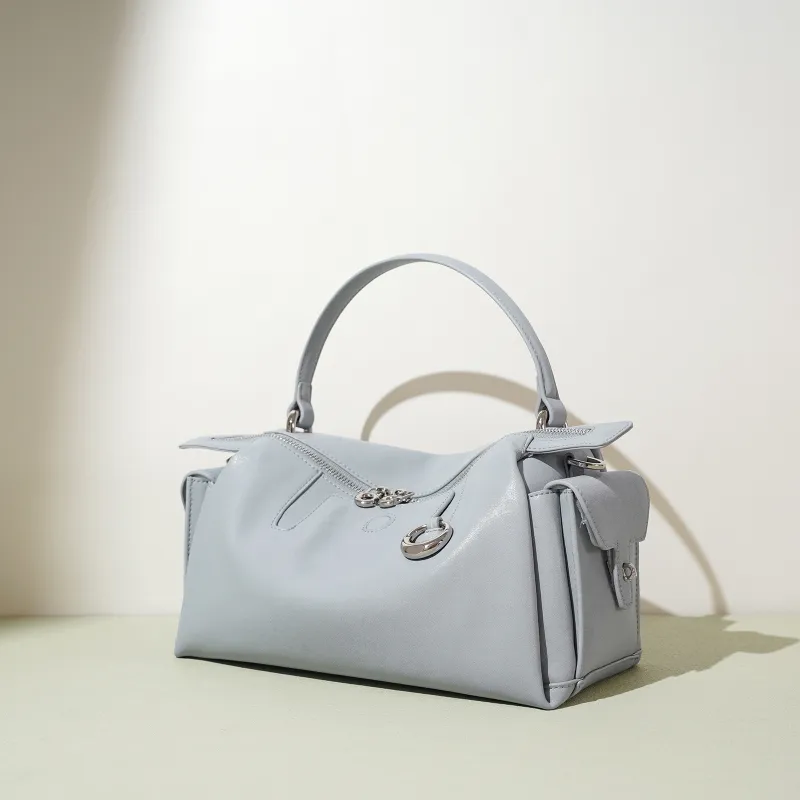 COURONNE Cow Leather Crossbody One Shoulder Handbag Regular Women's Multicolor-5