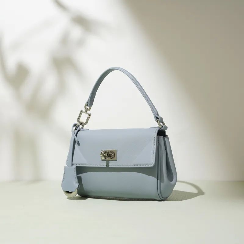 COURONNE Cow Leather Shoulder Bag, Handbag Women's Multicolor-7