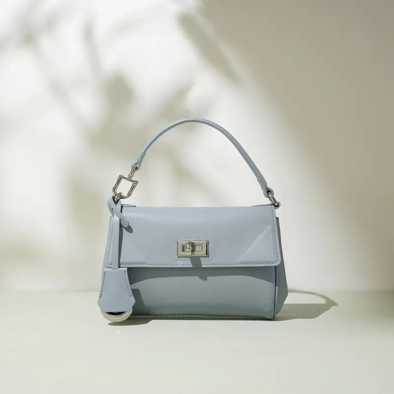 COURONNE Cow Leather Shoulder Bag, Handbag Women's Multicolor-6