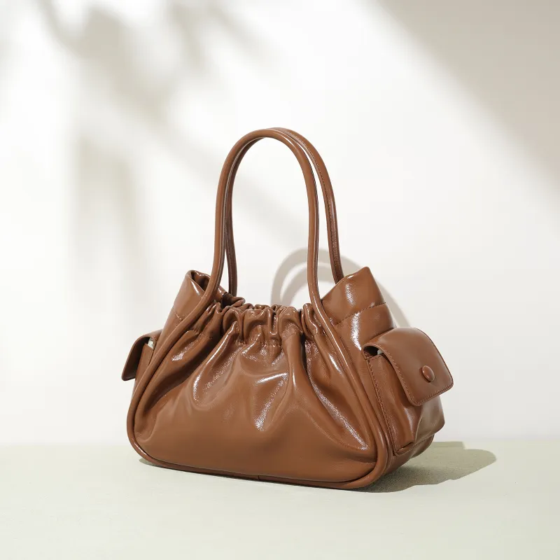 COURONNE Cow Leather Handbag Women's Multicolor-16