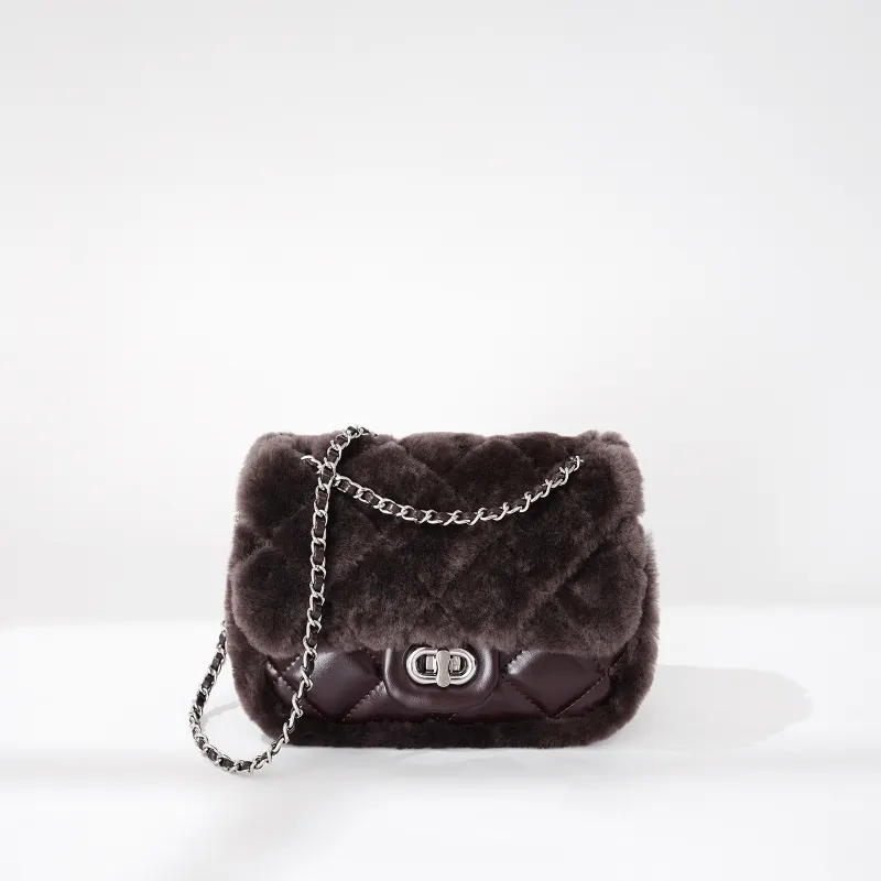 COURONNE Cow Leather Shoulder Bag Regular Women's Multicolor-7