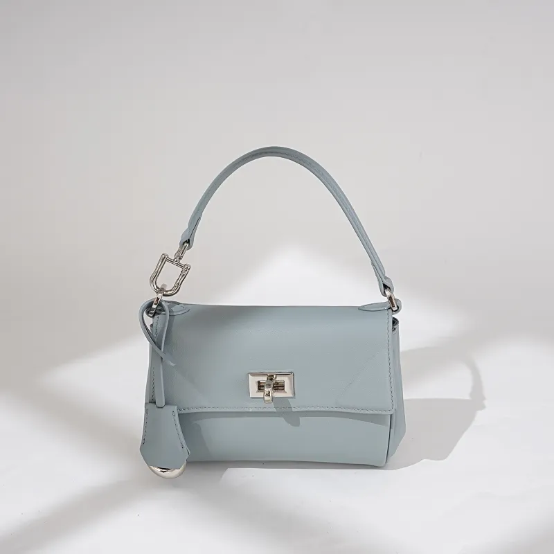 COURONNE Cow Leather Shoulder Bag, Handbag Women's Multicolor-5